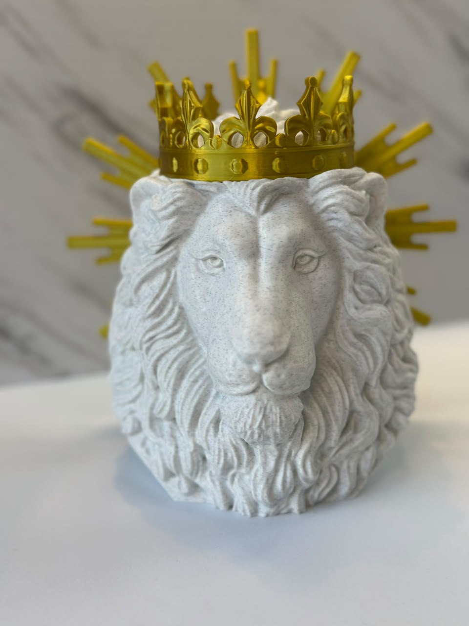 Escultura Leão de Judá Barroca - Imagem 3