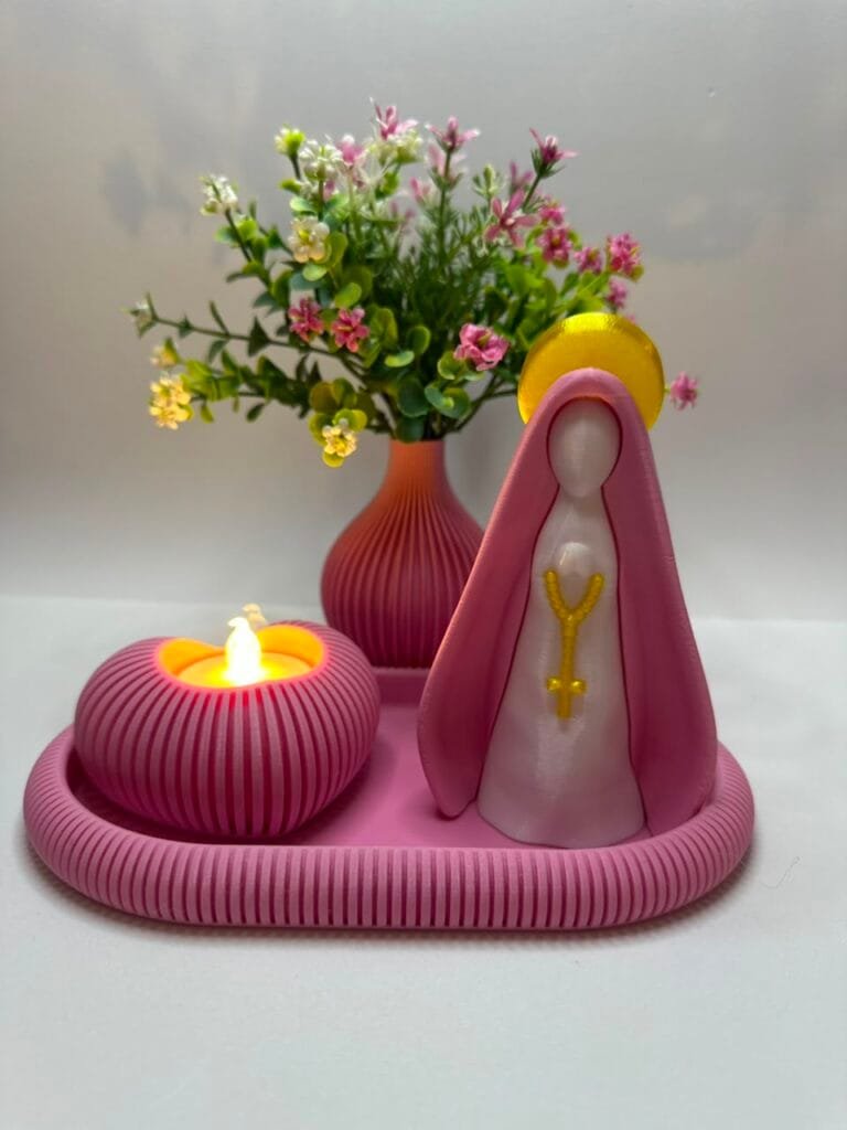 Nossa Senhora Resplendor Rosa