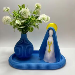 Nossa Senhora Resplendor Azul Claro