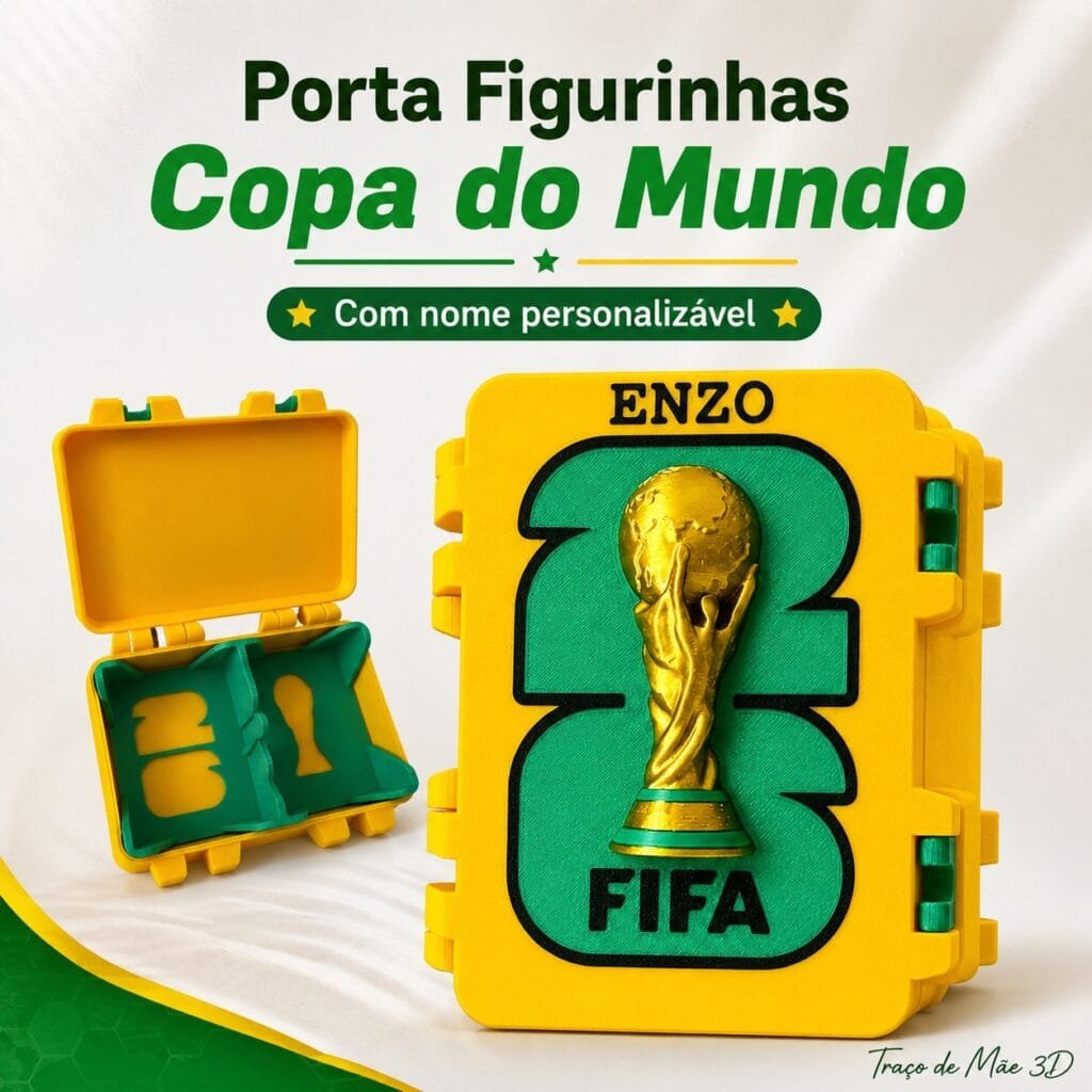 Caixinha da Copa do Mundo Personalizada