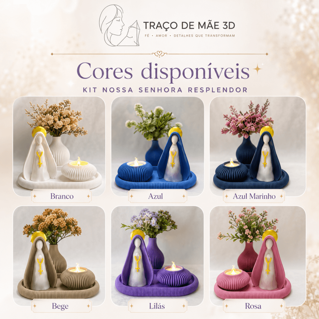 Kit Nossa Senhora Resplendor