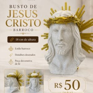 Busto de Jesus Cristo Barroco