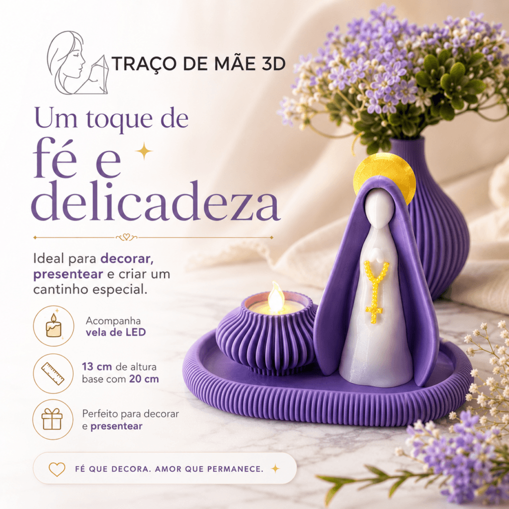 Nossa Senhora Resplendor Lilás