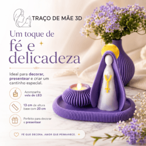 Nossa Senhora Resplendor Lilás
