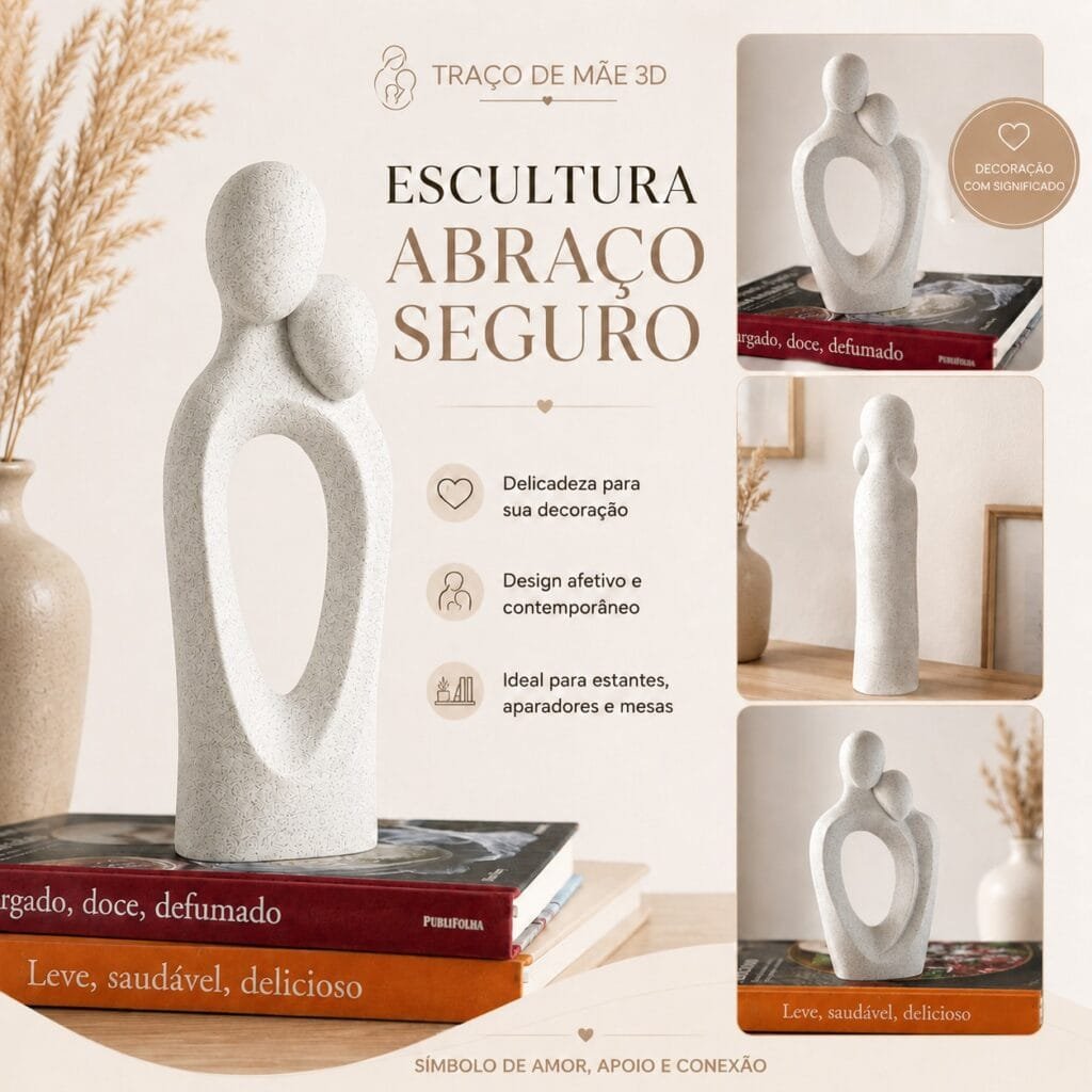 Escultura Abraço Seguro 1.2