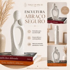 Escultura Abraço Seguro 1.2