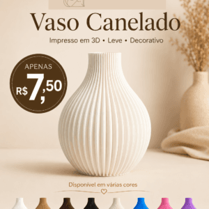 Vaso Canelado