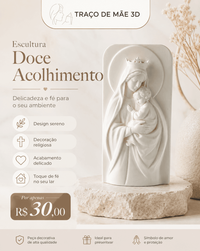 Escultura Doce Acolhimento