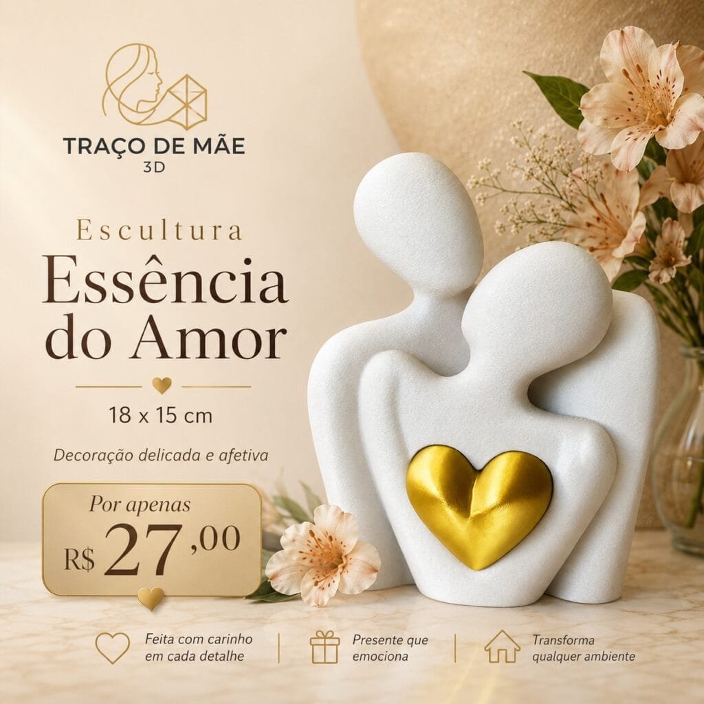 Escultura Essência do Amor