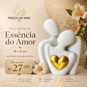 Escultura Essência do Amor