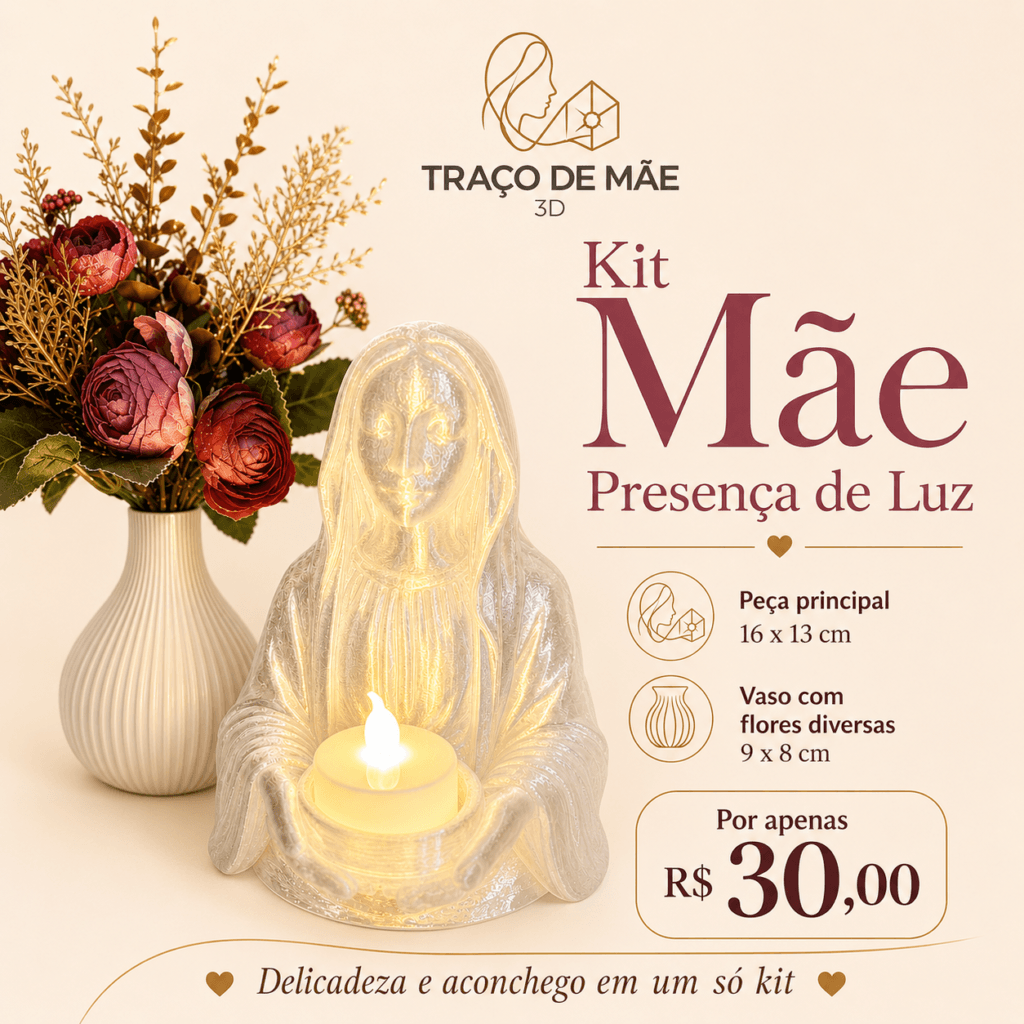 Kit Mãe Presença de Luz 1.6
